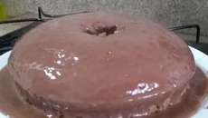 Bolo simples de microondas