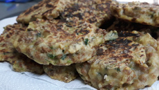 Hambúrguer de soja vegano