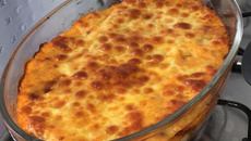 Escondidinho de batata doce