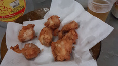 Isca de frango para tira gosto