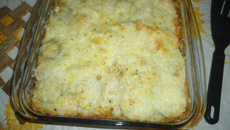 Lasanha de abobrinha com queijo gratinada (sensacional)