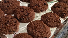 Cookie de aveia e passas