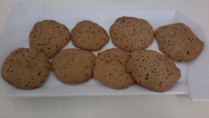 Biscoito caseiro integral