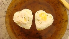 Ovo frito no microondas