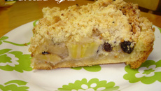 Torta de banana crocante