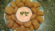 Risólis de camarão