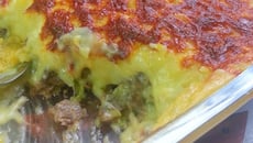 Escondidinho com batata baroa