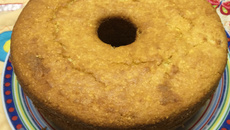 Bolo de milho com queijo, fácil sem erro