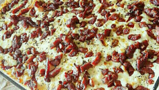 Torta salgada de aipim