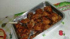 Frango na cerveja (assado ou frito)