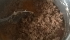 Molho de carne moída