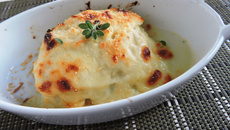 Lasanha de carne de siri da ABIMAPI