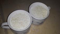 Arroz doce cremoso