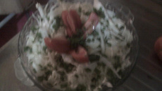 Salada de repolho (crú)