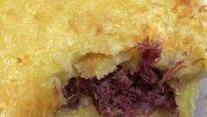 Escondidinho de carne seca