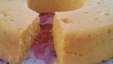 Bolo de flocão de milho