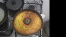 Bolo de flocão de milho