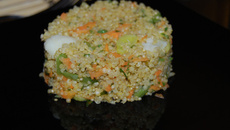 Quinoa (quinua) com legumes