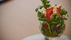 Salada Verde com Kani - Kama