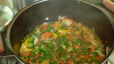 Moqueca de peixe da Cleia