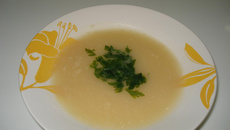 Sopa creme de peixe do amigo Chico