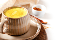 Golden Milk (Chá de leite e açafrão)