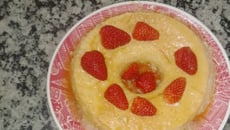 Pudim rápido de Microondas