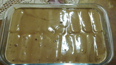 Torta de bolacha maria de chocolate