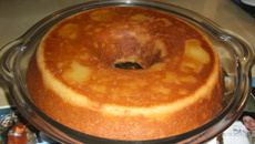 Bolo de aipim