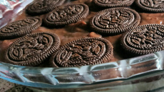 Pavê simples de biscoito maizena