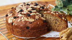 Bolo de banana sem glúten e sem lactose