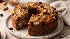 Bolo integral de frutas sem glúten