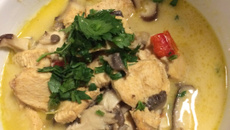 Sopa de cogumelos picante - low carb