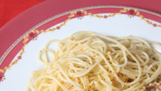 Macarrão na manteiga