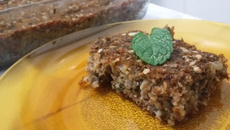 Quibe de assadeira vegano (berinjela)