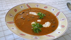Sopa de cogumelos - Receita Húngara