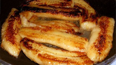 Bananas da terra ao Vin Santo