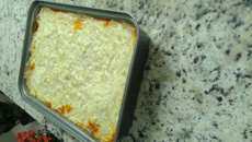 Lasanha de frango fácil de micro-ondas