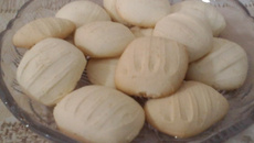 Bolachinha de leite condensado deliciosa