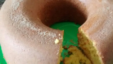 Bolo de fubá da Vovó Elza