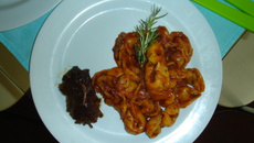 Capeletti ao ragú de carne