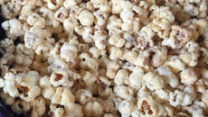 Pipoca de leite em pó fit