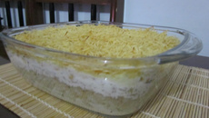 Frango fácil com milho