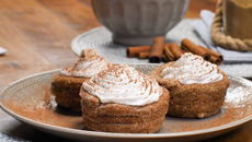 Taça de churros com mousse de chocolate