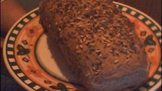 Pão de aveia com linhaça