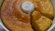 Bolo de flocos de milho