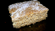 Bolo integral de maçã