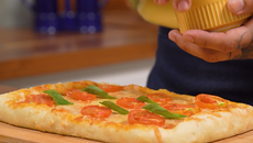 Pizza quadrada da Marron