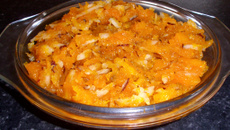 Doce de abóbora com coco