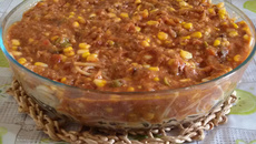 Macarronada com sardinha